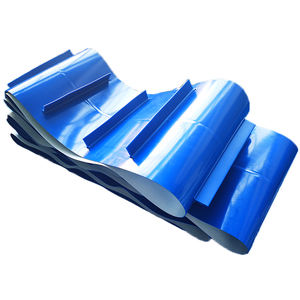 Sabuk konveyor PU garis produksi makanan tahan aus dan minyak dan tahan aus sabuk konveyor gesekan tinggi kualitas makanan biru - Product Image 6