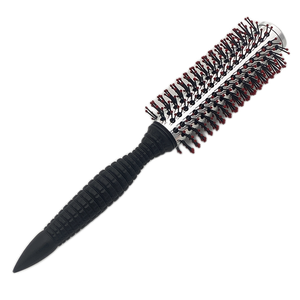 Nano <span class=keywords><strong>Thermal</strong></span> <span class=keywords><strong>Ceramic</strong></span> & Ionic Tech Brosse à cheveux ronde en poils de sanglier pour usage domestique-Redresser et boucler les cheveux avec brosse coiffante - Product Image 1