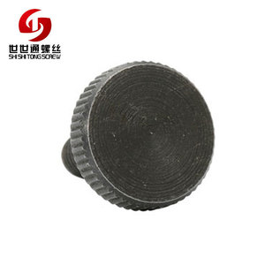 DIN653-B DIN 464 métrica acabado de óxido negro de cabeza moleteada tornillos - Product Image 5
