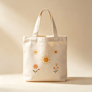 Custom Logo Printed Eco <b>Gift</b> Promotional Travel <b>Large</b> Capacity Canvas <b>Bag</b> Outdoor Durable Reusable Cotton Shopping Tote <b>Bag</b> - Product Image 5