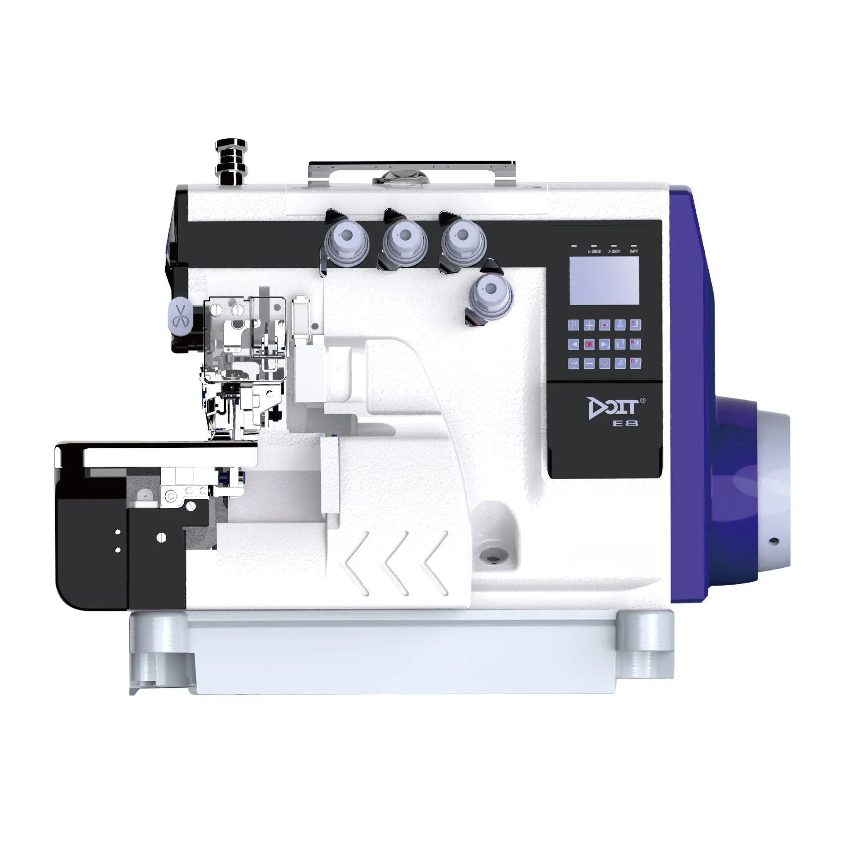 DT E8-960-4AT Super alta velocidad máquina de coser overlock máquina de coser industrial