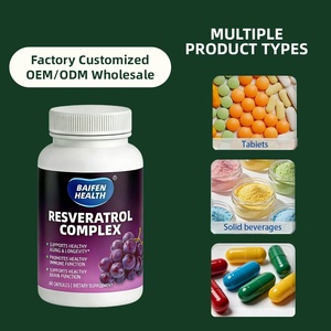 Capsule di Resveratrolo OEM/ODM: Supporto Antiossidante per un <span class=keywords><strong>Invecchiamento</strong></span> Sano, Potenziamento Immunitario, Funzione <span class=keywords><strong>Cerebrale</strong></span> e Longevità per Adulti - Product Image 4