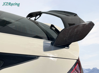 Diffuseur de carrosserie en fibre de carbone Modulo pour Honda Civic 11e génération FL1 FE1 2021, kits de carrosserie aérodynamiques, pièces automobiles, accessoires de voiture
