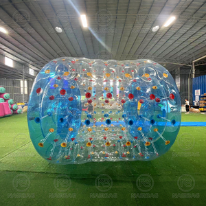 Rullo Gonfiabile Galleggiante per Giochi d'Acqua, Rullo da Piscina Gonfiabile a Doppio Strato in PVC per Esterni - Product Image 6