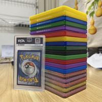 Protection antichoc rigide en caoutchouc coloré pour cartes gradées TPU personnalisées, protection antichoc pour cartes TCG PSA-CGC, vente chaude