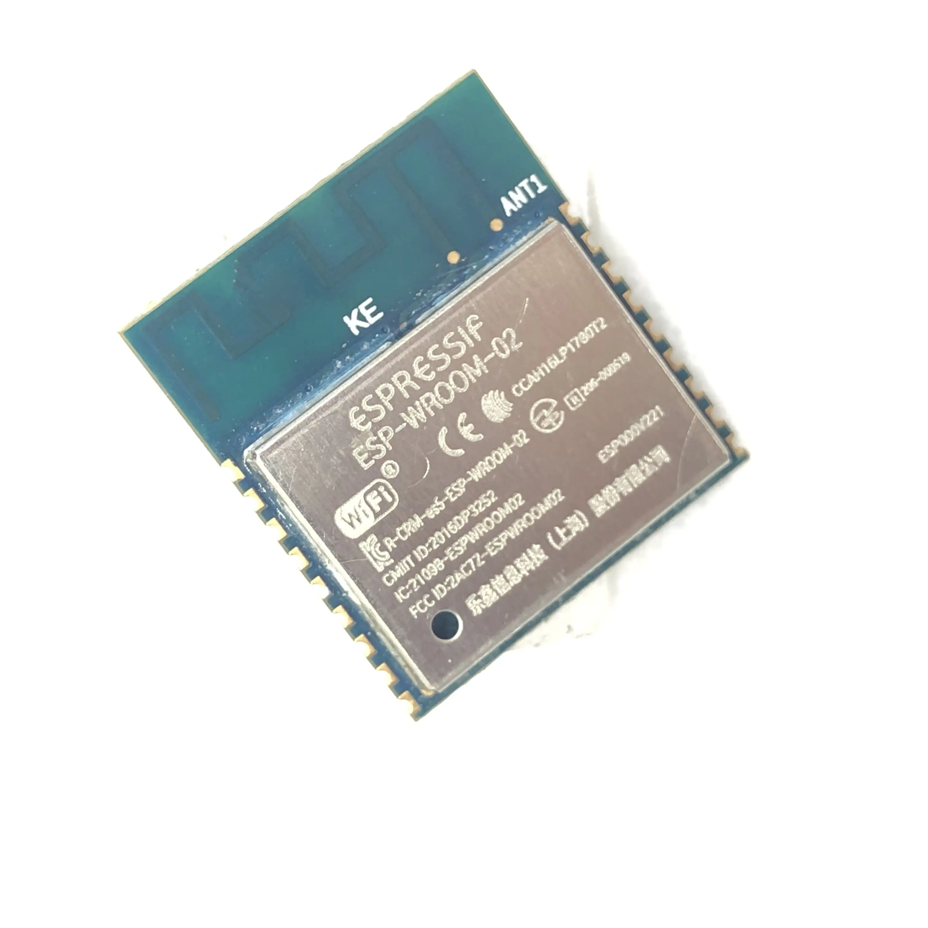 ESP-WROOM-02 Espressif 4MB modulo wifi in funzione esp8266 modulo wifi seriale con FCC CE RoHS per smart board iot dispositivo