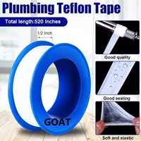 Bande d'étanchéité pour joint d'expansion en PTFE 12 mm, élastique, pour tuyaux de distributeur d'eau