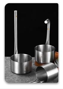 304 из нержавеющей стали 3-цзинь и 5-цзинь утолщенные большие винные усы, винный ковш, воронка, Винодельня - Product Image 5