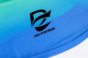 Camiseta de Ciclismo de Montaña MTB de Manga 3/4 con Diseño de Bloques de Color en Degradado, para Ciclismo de Montaña y Larga Distancia, con Logotipo del Equipo Personalizable - Product Image 6