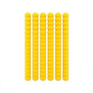 Guirlande de perles décorative en fleurs de souci jaunes, rideau perlé pour fêtes, mariages, Diwali, Nouvel An, banquets Panchayat et décoration intérieure - Product Image 3