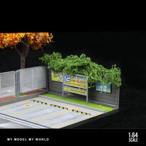 Modèle de scène urbaine 1:64, mini-<span class=keywords><strong>parking</strong></span>, modèle de voiture en alliage, rangement pour voitures, version éclairée - Product Image 3