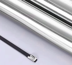 روابط كابلات معدنية ذاتية القفل عالية الجودة من الفولاذ المقاوم للصدأ بتشطيب عادي من مصنع YPH مباشرة - Product Image 6