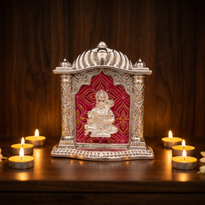 Idole décorative de Hanuman en acier inoxydable, sculpture artisanale de dieu hindou pour la maison, le temple, la méditation, l'autel, ou comme cadeau de mariage. - Product Image 3