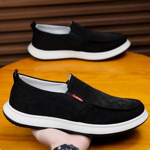 Nouvelles Chaussures Décontractées en Toile pour Hommes 2026, Chaussures Simples Respirantes à Enfiler, Vente Directe Fabricant - Product Image 5