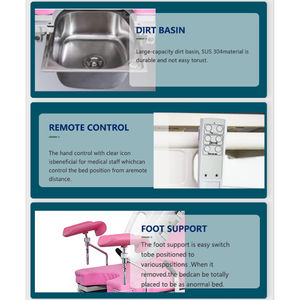 Акушерская кровать для родов LDR, электрическая кровать для родовспоможения, многофункциональная акушерская кровать для родильного отделения, одобренная ISO фабрика - Product Image 5