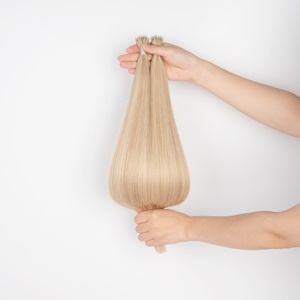 Extensiones de Cabello Humano Ruso Virgen Remy de la Más Alta Calidad, Punta K, Doble Trama, Adhesión con Queratina - Product Image 3