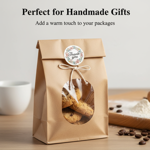 Étiquettes adhésives personnalisées en rouleau avec feuille d'or pour sceller les enveloppes, motif Joyeux Noël, pour décorer les cadeaux d'enfants - Product Image 4