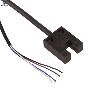 EE-SX954-W 1M โฟโตไมโครเซนเซอร์ สวิตช์ออปติคอลขนาดเล็ก NPN แบบเอาต์พุตโอเพ่นคอลเลคเตอร์ พร้อมสายเคเบิลยาว 1 เมตร สำหรับระบบอัตโนมัติทางอุตสาหกรรม - Product Image 1