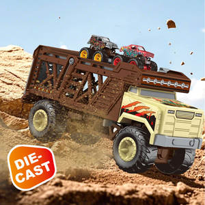 Vehículo de dinosaurio todoterreno de Metal fundido a presión más vendido, camión monstruo de juguete para niños, modelo de coche de aleación resistente, favorito de los niños - Product Image 4