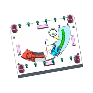 在线 <span class=keywords><strong>3D</strong></span>/2D 数控加工黄铜拉丝金属板加工服务，用于模具设计图纸和模具制作 - Product Image 1