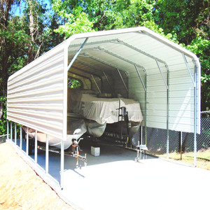 Sterke En Stevige Metalen <span class=keywords><strong>Carport</strong></span>/Rv <span class=keywords><strong>Carport</strong></span> Met Kleur Staalplaat Dak - Product Image 2