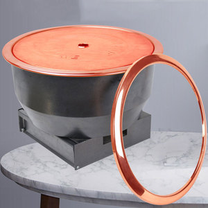 <span class=keywords><strong>Prix</strong></span> d'usine, équipement de restaurant <span class=keywords><strong>coréen</strong></span> de barbecue sans fumée, grilles de barbecue au charbon de bois de forme ronde - Product Image 4