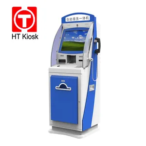 Nakit para yatırma dağıtıcı makine ile döviz değişim kiosk makinesi tüm özelleştirilebilir kiosk