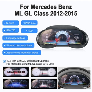 Navihua Nouveau tableau de bord numérique LCD, compteur de vitesse de voiture, cockpit virtuel Linux pour Mercedes Benz ML GL 2012-2015 - Product Image 5