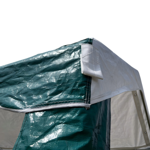 Tente de fête rayée noire et blanche GARDENWILD à bas <span class=keywords><strong>prix</strong></span>, personnalisée, 2x3m, en tube <span class=keywords><strong>d</strong></span>'acier galvanisé, revêtement PVC, avec paroi latérale, portable - Product Image 4