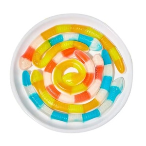 OEM/ODM Fábrica al por mayor Gummi Sweets Sour Surtido <span class=keywords><strong>de</strong></span> caramelos Fruta Larga <span class=keywords><strong>Serpiente</strong></span> Chewy Gummy Jelly Candy - Product Image 1