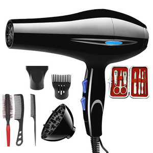 Hair Dryer 220V DC Motor <b>Hot</b> Cold Air Negative Ion Salon Use Home Student Dormitory With Attachments - Product Image 3