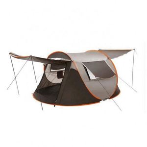 High Quality Automatic Oxford Waterproof Fabric Outdoor Camping Pop-up Tents 4-6 Person Foldable Events Featuring One <b>Bedroom</b> - Product Image 5