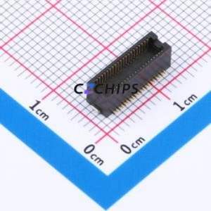 HC-PBB12NB(5.0)-40DP-0.5V-03 Board-to-Board & Backplane Connector SMD,P=0.5mm Connector 40P 0.5mm Slot Butt Joint Vertical Mount - Product Image 1