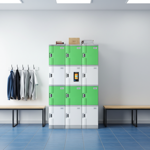 Toppla 12 Door <b>Smart</b> ABS Plastic School Lockers Employee Storage Locker Anti Rust Weatherproof Key Knock Down Structure Friendly - Product Image 1