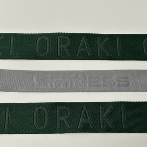 Custom High Quality Tenacity Herringbone Cotton Webbing Solid Color for Bag <b>Strap</b> - Product Image 2