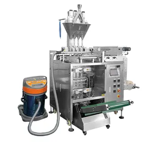 Machine à emballer automatique multi-pistes Vffs Sachet de poudre de café Machine à emballer la poudre de cacao en bâton