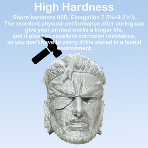 Livraison gratuite UE – Résine photopolymère métallique Antinsky Heavy Metal de couleur métallique pour imprimante 3D DLP LCD 405nm 1kg pour impression 3D - Product Image 4