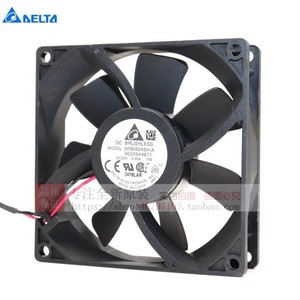 Ventilador sin escobillas Delta AFB0924SH 92x92x25mm 24V 0.50A DC para caja de ordenador - Product Image 1