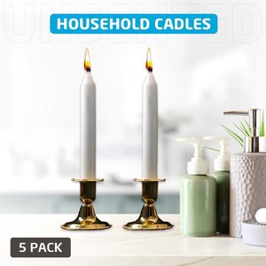 Velas Blancas al por Mayor: Set Clásico de Velas Rectas para Mesa, Cena, Hogar, Votivas, Iglesia, para Acción de Gracias - Product Image 3