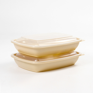1000ml Portable Rectangular Plastic Meal Prep Disposable PP Bento Lunch Box Salad Hot Pack <b>Takeaway</b> Customizable JIANXIN - Product Image 5