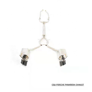 Sistem Pipa Knalpot Performa Suara Aktif CGW untuk Porsche Panamera 4S 4.0T Valvetronic Catback - Product Image 1