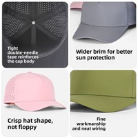 Casquettes de golf X&K Club Company personnalisées à 5 panneaux, imperméables et respirantes, avec logo PVC personnalisé, casquettes de baseball en gros pour hommes