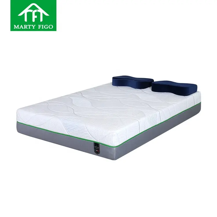 Fabbrica OEM ODM Australia materasso ibrido letto due sonno comfort morbido medio fermezza gel freddo memory foam materasso in lattice naturale