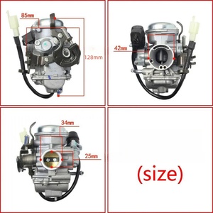 คาร์บูเรเตอร์รถจักรยานยนต์เหมาะสำหรับ125cc Exciter, nouvo S, EGO S 115, nouvo's lc. ชิ้นส่วนรถจักรยานยนต์ CNC - Product Image 2
