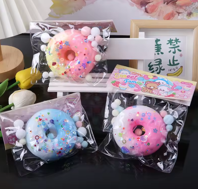 Donuts completos de colores mixtos