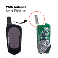 Télécommande de porte électrique, 433 mhz, pour contrôleur de portes coulissantes, assemblage autonome, Code d'apprentissage fixe, 433.92 433 Mhz