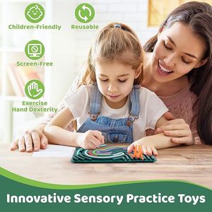 Alivio del estrés de doble cara de tacto suave Adecuado para todas las edades Otros juguetes educativos Juguete de tablero de actividad sensorial de silicona - Product Image 4