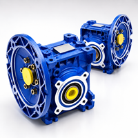 Réducteur de vitesse industriel à couple élevé OEM personnalisé avec boîte à engrenages à vis sans fin NMRV pour moteur électrique, machines et équipements d'automatisation