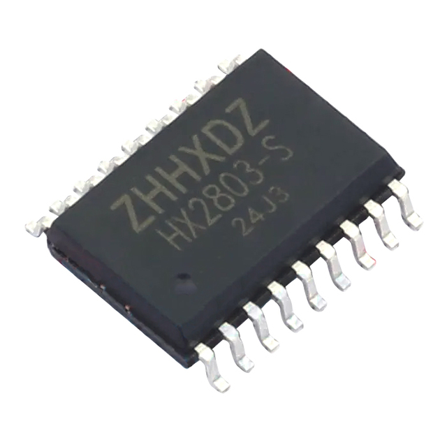 In Stock HX2803-S SOP-18 50V 500mA 8-channel Darlington Transistor Array for ULN2803A High Current Driver IC Long Term Offer