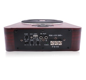 Xe loa siêu trầm được xây dựng trong bộ khuếch đại underseat loa siêu trầm xe <span class=keywords><strong>Bluetooth</strong></span> nặng Bass - Product Image 4